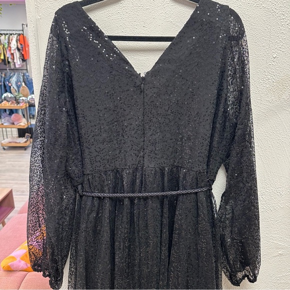 City Chic Luxe Starry Nights sequin maxi dress NWT - Picture 8 of 13